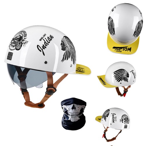 Mezzo casco moto berretto - moto,