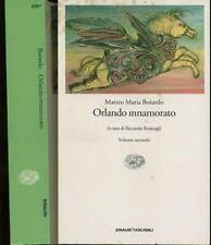 LN- ORLANDO INNAMORATO VOLUME SECONDO - BOIARDO - EINAUDI --- 1995- B- XFS34