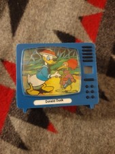 Vtg Donald Duck Disney World Souvenir TV Viewer Plastiskop 