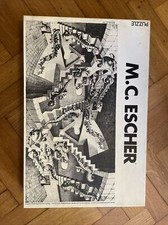 Vintage puzzle M.C. ESCHER CASA DI SCALE. 1000 pezzi ed. Selegiochi