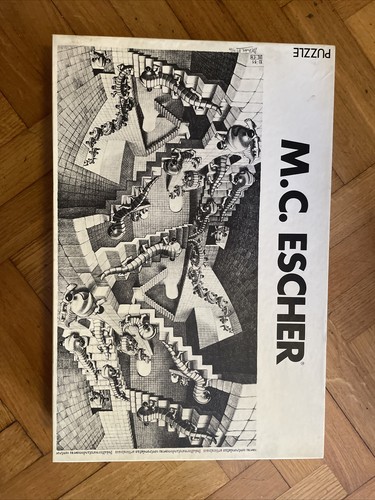 Vintage puzzle escher - m.c.,