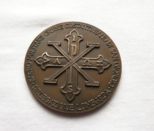 MEDAGLIA SACRO ORDINE MILITARE COSTANTINIANO DI SAN GIORGIO 60 MM