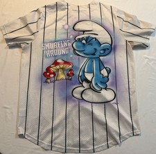 Smurfs Shirt Mens XL White