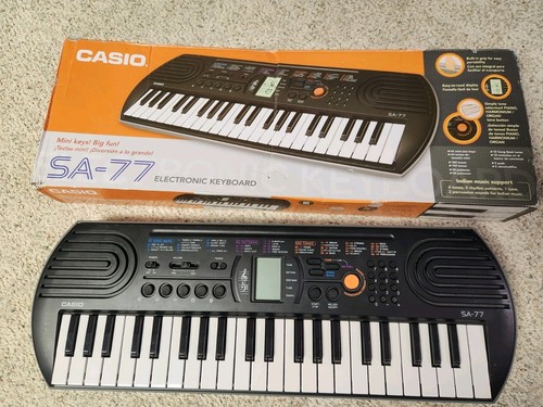 Casio key electronic - sa-77, 44-key
