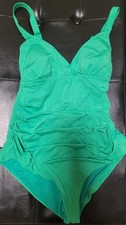 costume da bagno donna intero verde taglia M