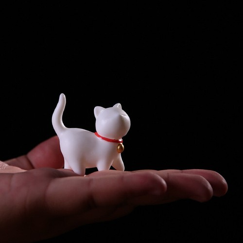 Porcelain cat tea - tea, pet