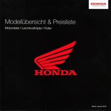 P+HONDA, panoramica modelli e