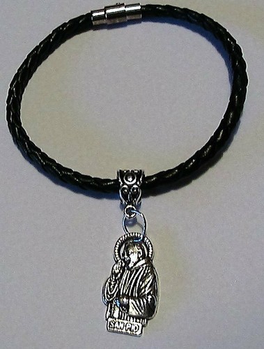 Bracciale unisex eco pelle con
