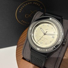 CIRCA OROLOGIO VINTAGE 1956 Marine Date automatico con scatola USATO F/S