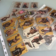 Card Wrestling GOLD, SILVER Holo Wwe 2004 Completa  Carte A SCELTA - MANCOLISTA