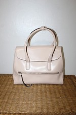 Trussardi leather handbag - trussardi,