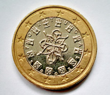 Moneta euro dal - moneta, 1