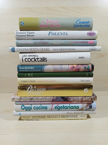 Libri vari cucina - cucina,