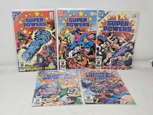 Super powers mini serie - powers, #1-5