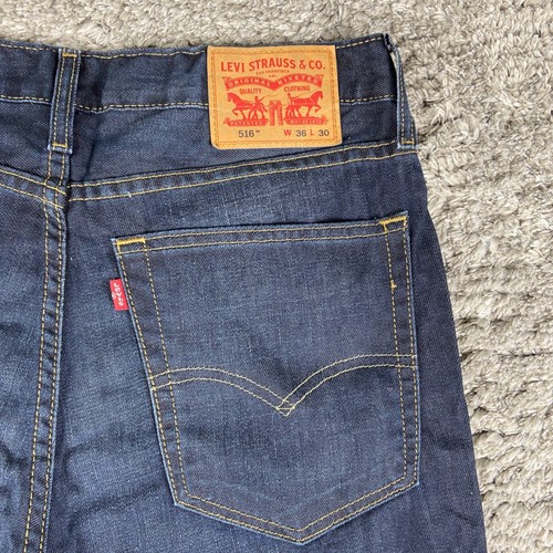 Jeans levis 516 uomo 36x30 - jeans,