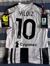 MAGLIA  KENAN YILDIZ AUTOGRAFATA - MAGLIA JUVENTUS HOME 2025-2026