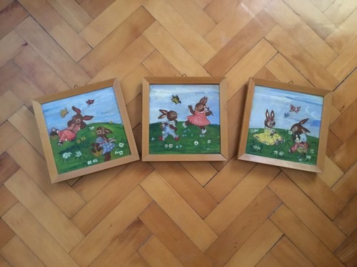 Tris quadretti dipinti - tris,