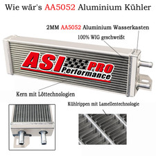 Radiatore in alluminio 2 file