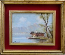 Pittore Ettore Percivaldi "CASA sul LARIO " Como 