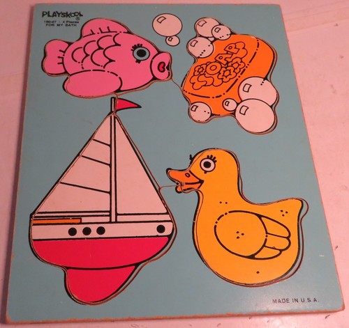 Puzzle legno vintage usa - puzzle,