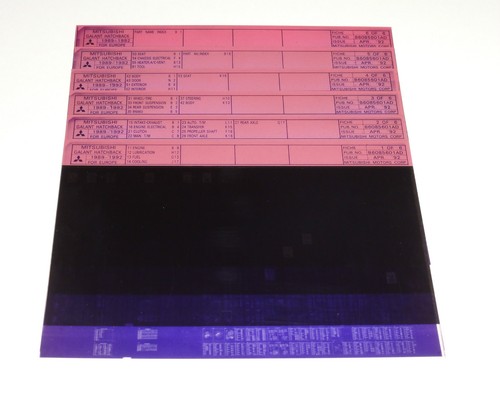 Microfiche catalogo ricambi - microfiche,