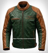 Giacca Moto Guzzi Moto Pelle