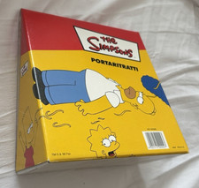 portafoto portaritratti vintage The Simpsons 1999, nuovo in scatola