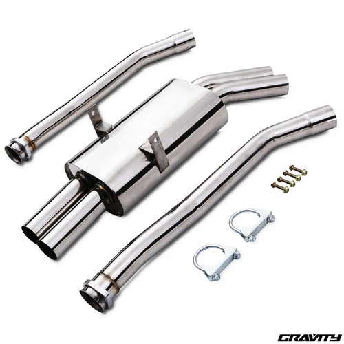 Silenziatore scarico inox - silenziatore, 2,5"