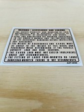 Honda CX 500 Adesivo Decal