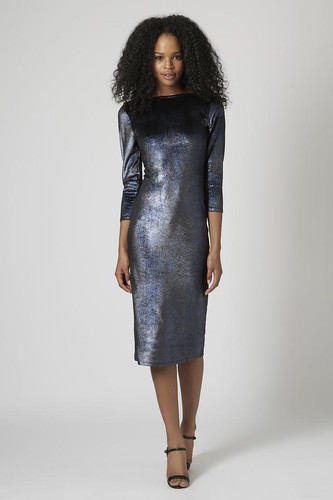 Topshop blu brillantini - topshop,