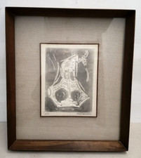 UMBERTO MASTROIANNI SOGGETTO ASTRATTO 3/30 TECNICA MISTA