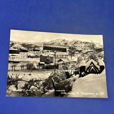 S. STEFANO D'AVETO FANTASIA INVERNALE MM MAGGIORASCA Bianco e nero Cartolina