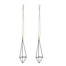  2 pezzi porta piante in ferro