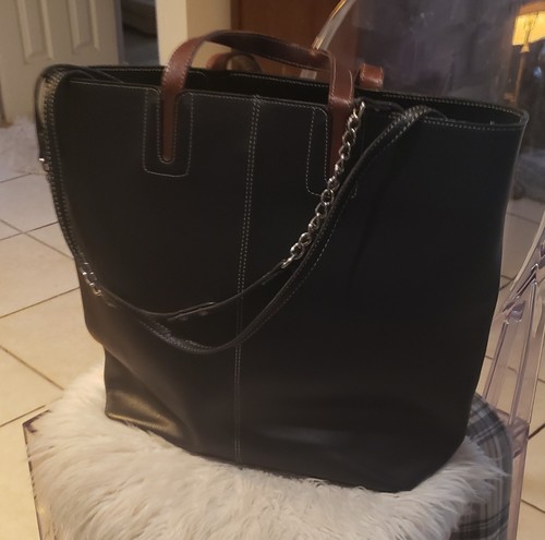 Borsa nardelli nera marrone - borsa, e