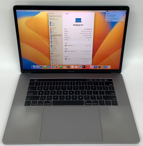 Apple macbook pro - a1990, 15,4"