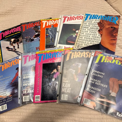 Lotto thrasher magazine - x,