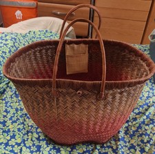 Borsa mare o da passeggio (da donna) materiale in paglia 