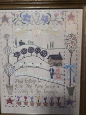 Embroidered Look Pastoral