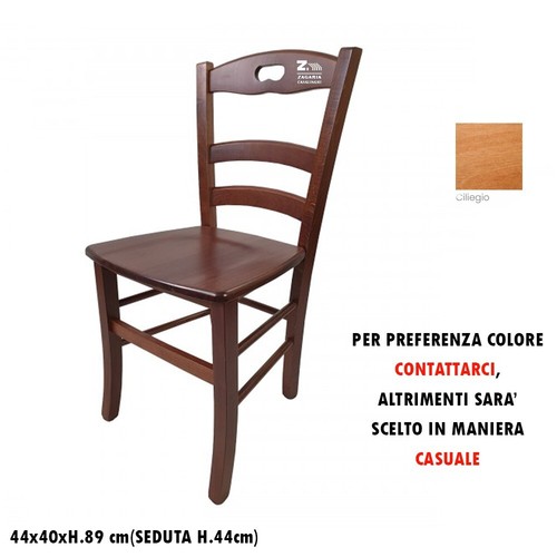 Sedia grande massello legno - sedia, in