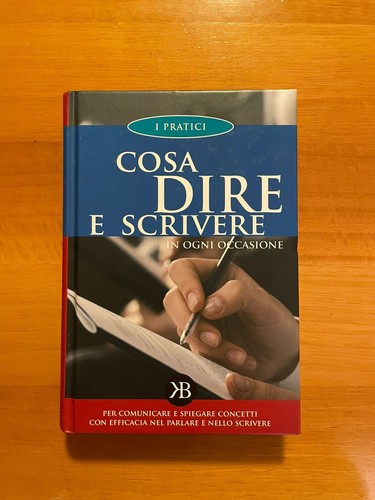 Cosa dire scrivere - e, ogni