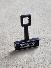 Panerai rare vintage plastic black tag A series rare to find very good condition