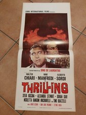 Locandina THRILLING, Alberto SORDI e Nino MANFREDI, perfetta