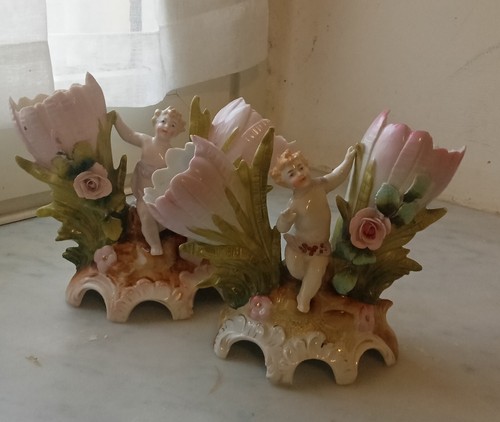 Liberty antica coppia vasetti - antica,