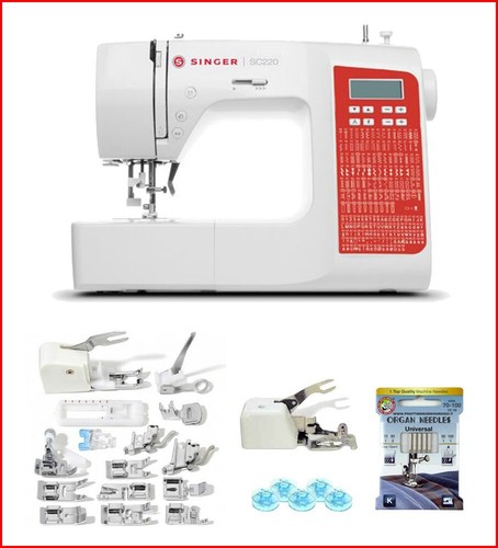 Singer sc220 rossa macchina - sc220,