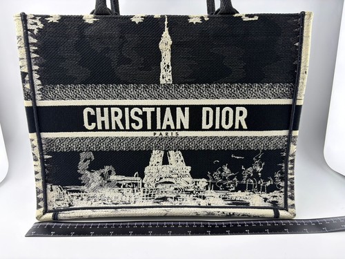 Dior book tote cloth handbag - dior,