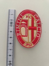 TOPPA PATCH CALCIO FC RIMINI ANNI 1995-2015 USATA D'EPOCA da Cucire