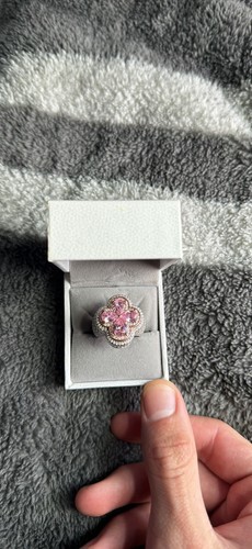 Anello cocktail argento