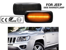 Frecce Laterali LED Bar Lucciole Jeep Compass Liberty Grand Cherokee Design Nero