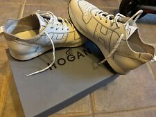Sneakers originali Hogan H86RUN Bianche in pelle n 41 uk7 condizioni eccellenti