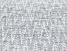 McLaurin & Piercy Chevron Zig Zag Weave Uphol Tessuto - Pendhapa / Minerale 6 iarde